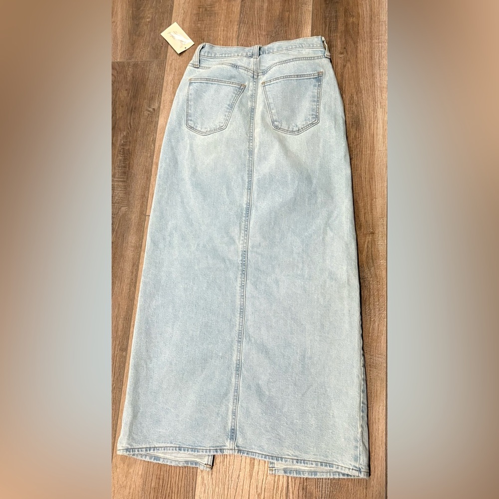 Universal Thread Light Blue Denim Maxi Skirt - Picture 2 of 2